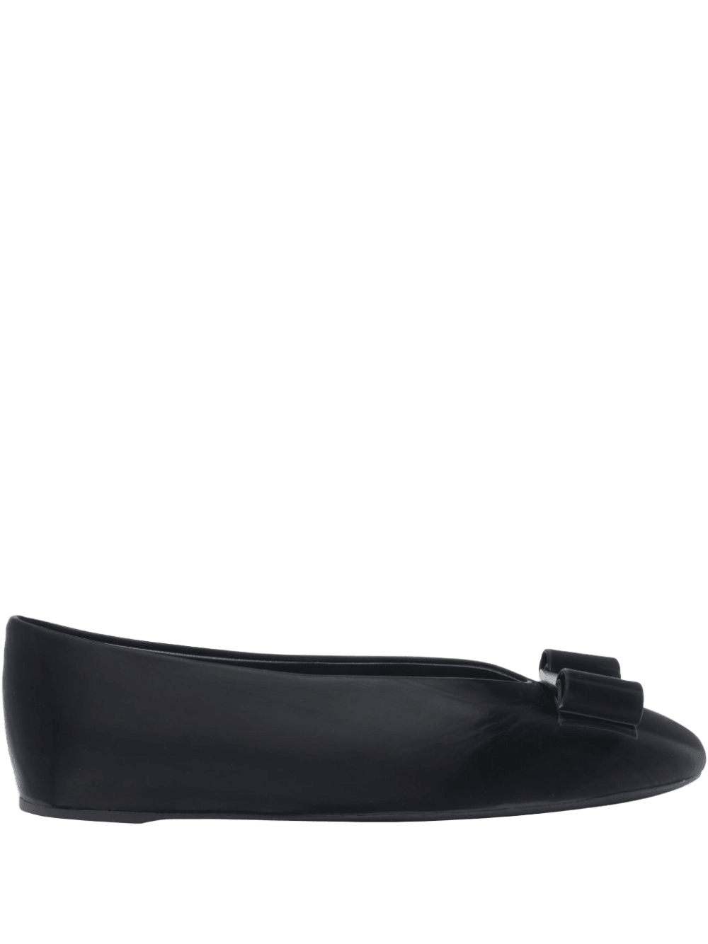 Salvatore Ferragamo Black Flat Shoes Glam Steals