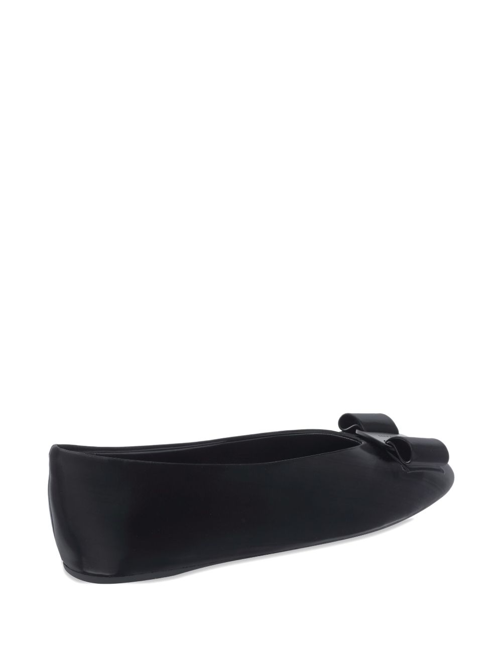Salvatore Ferragamo Black Flat Shoes Glam Steals