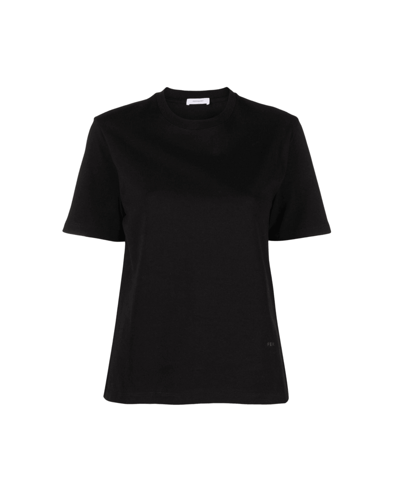 Salvatore Ferragamo Black T-shirt Glam Steals