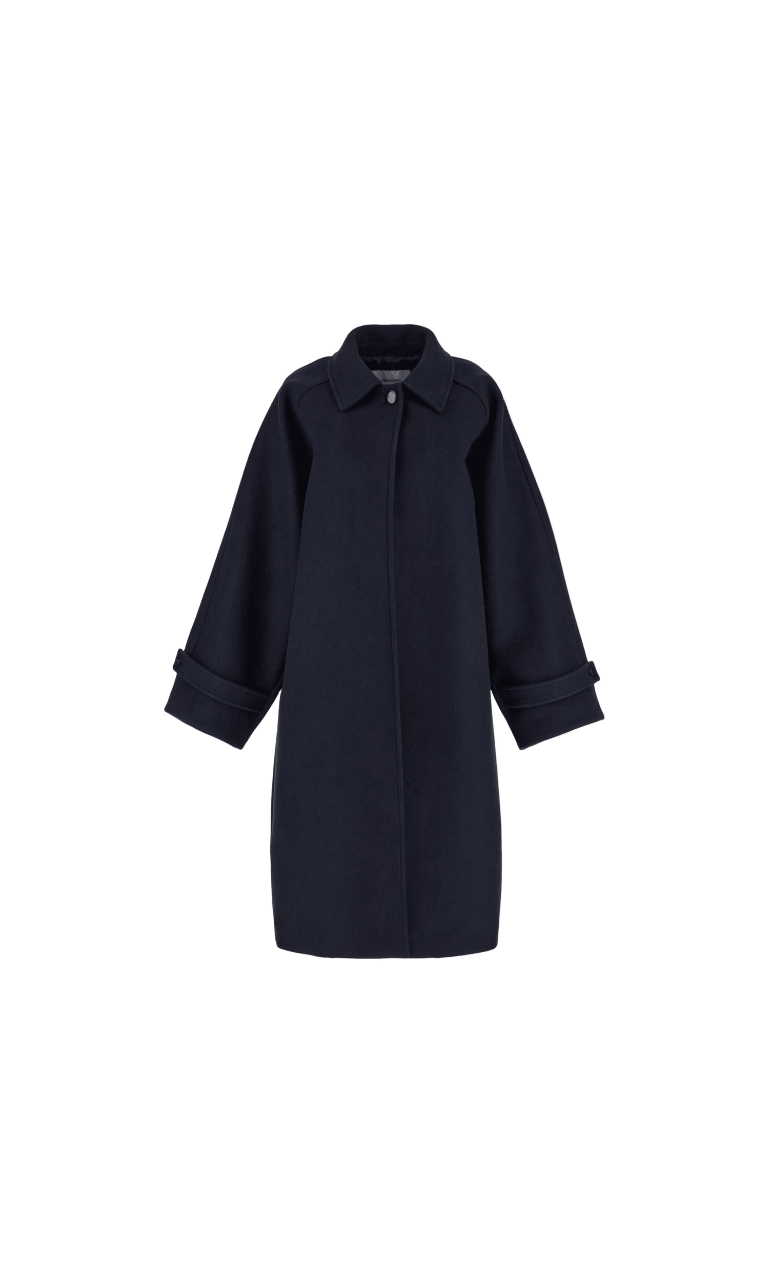 Salvatore Ferragamo Blue Coat Glam Steals