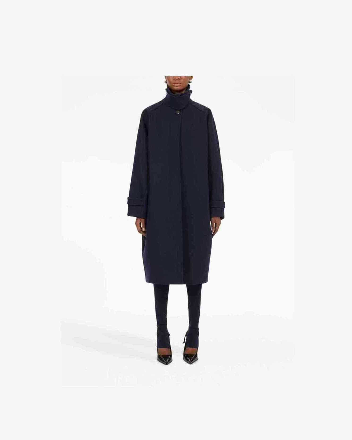 Salvatore Ferragamo Blue Coat Glam Steals