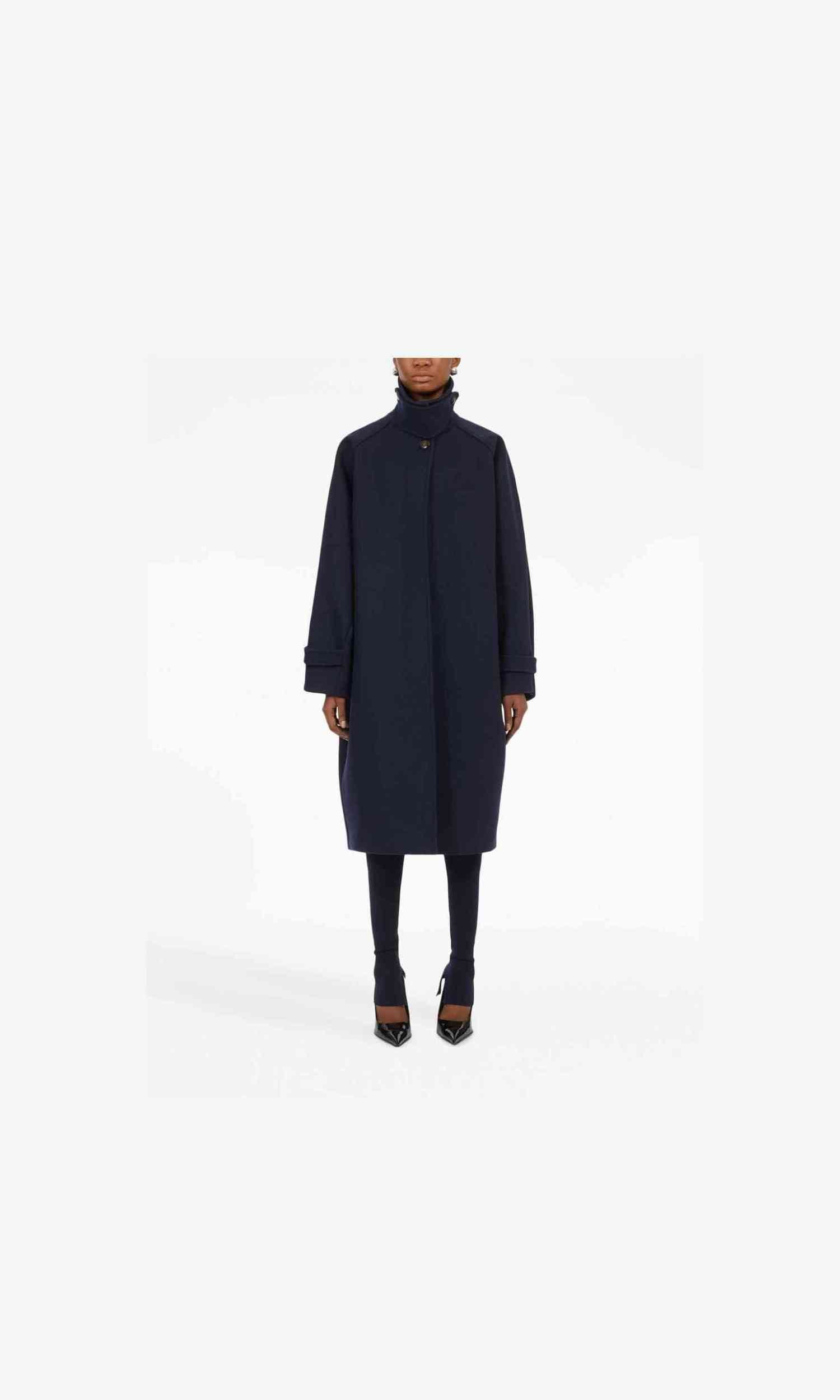 Salvatore Ferragamo Blue Coat Glam Steals