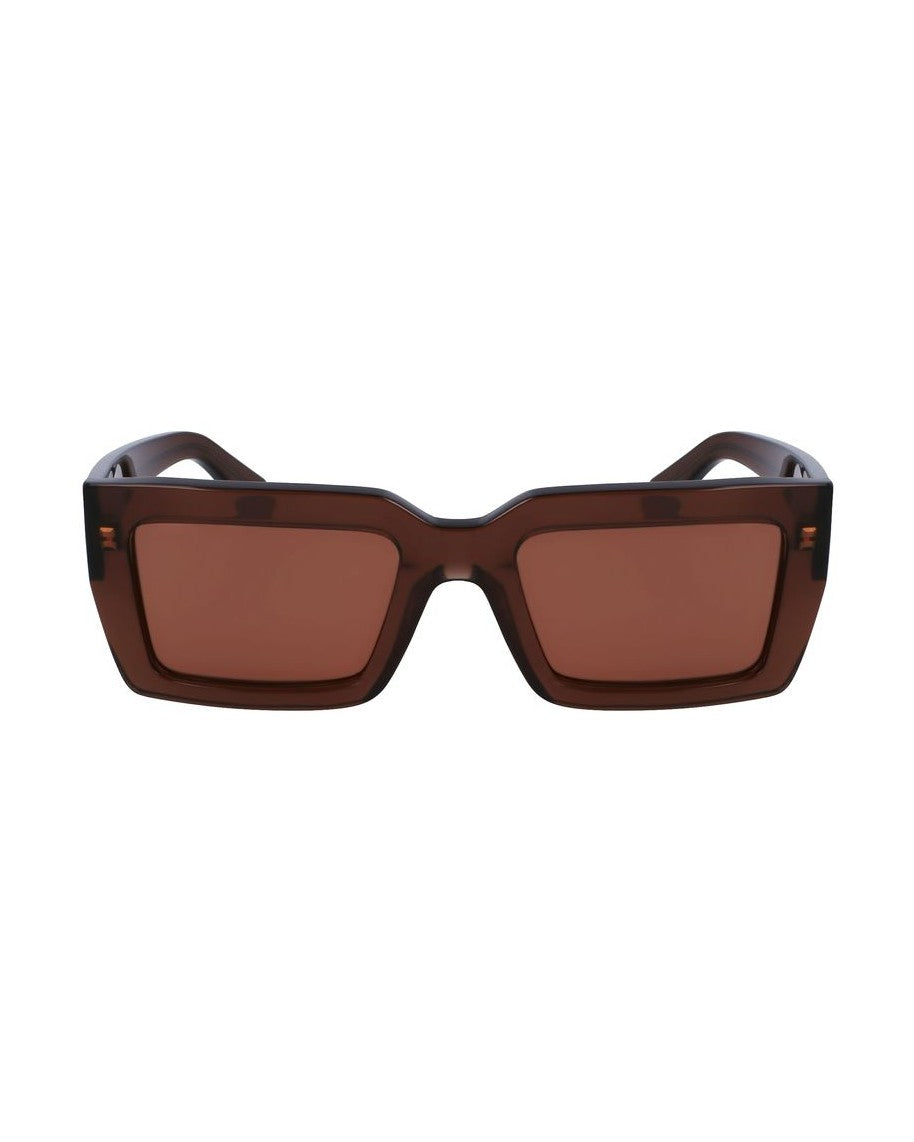 Salvatore Ferragamo Brown Acetate Sunglasses Glam Steals