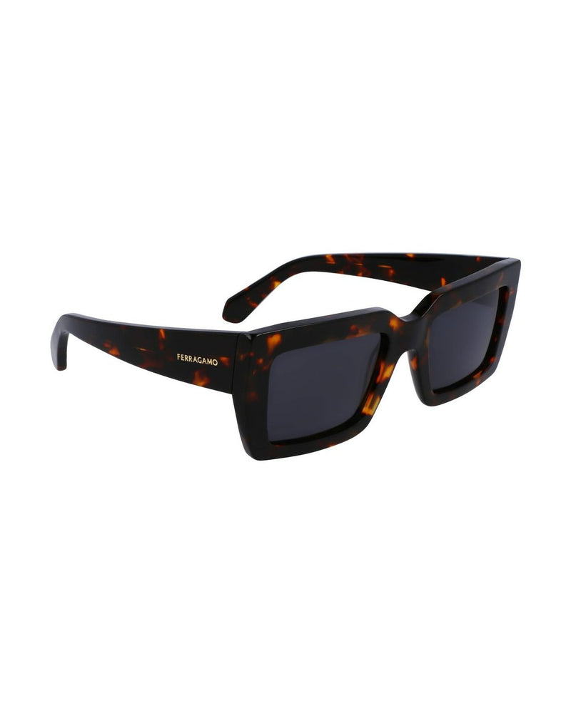 Salvatore Ferragamo Brown Acetate Sunglasses Glam Steals