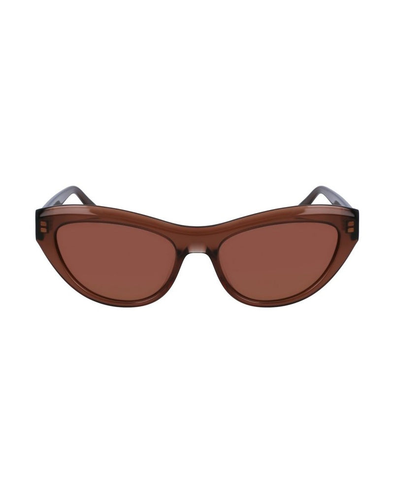Salvatore Ferragamo Brown Acetate Sunglasses Glam Steals
