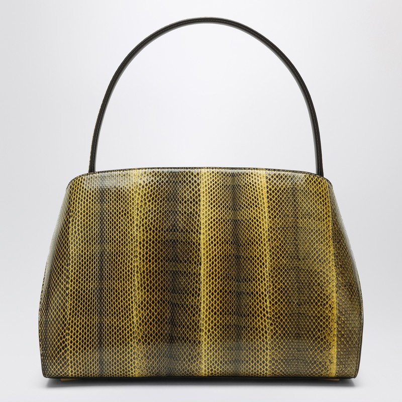 Salvatore Ferragamo Brown Hug Soft M Bag in Ginger/dark Glam Steals
