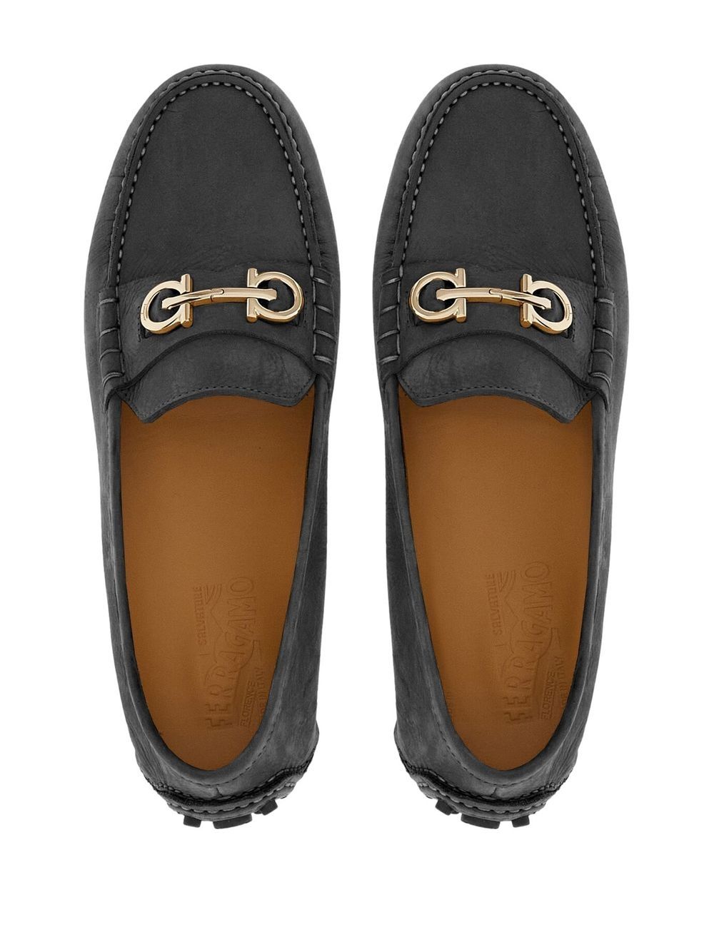 Salvatore Ferragamo Double Gancini Moccasins Glam Steals