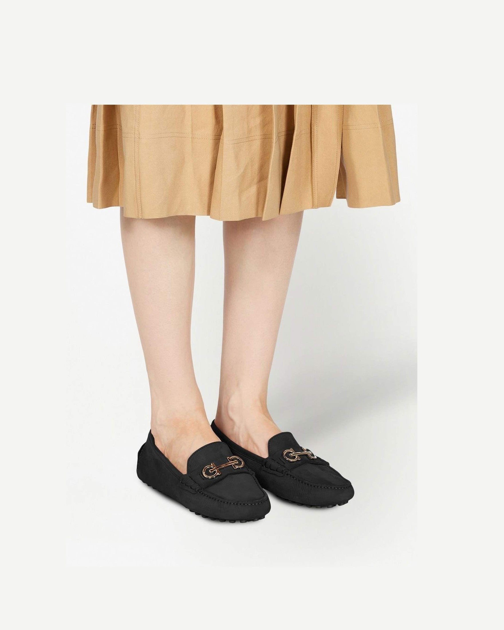 Salvatore Ferragamo Double Gancini Moccasins Glam Steals