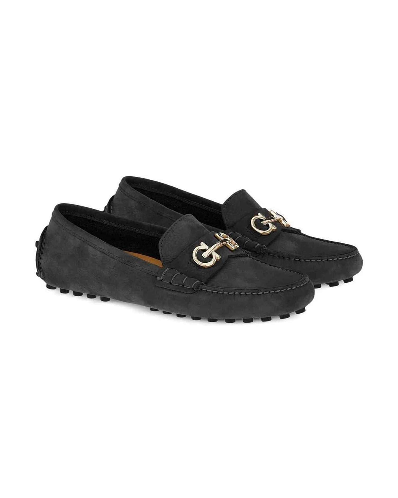 Salvatore Ferragamo Double Gancini Moccasins Glam Steals