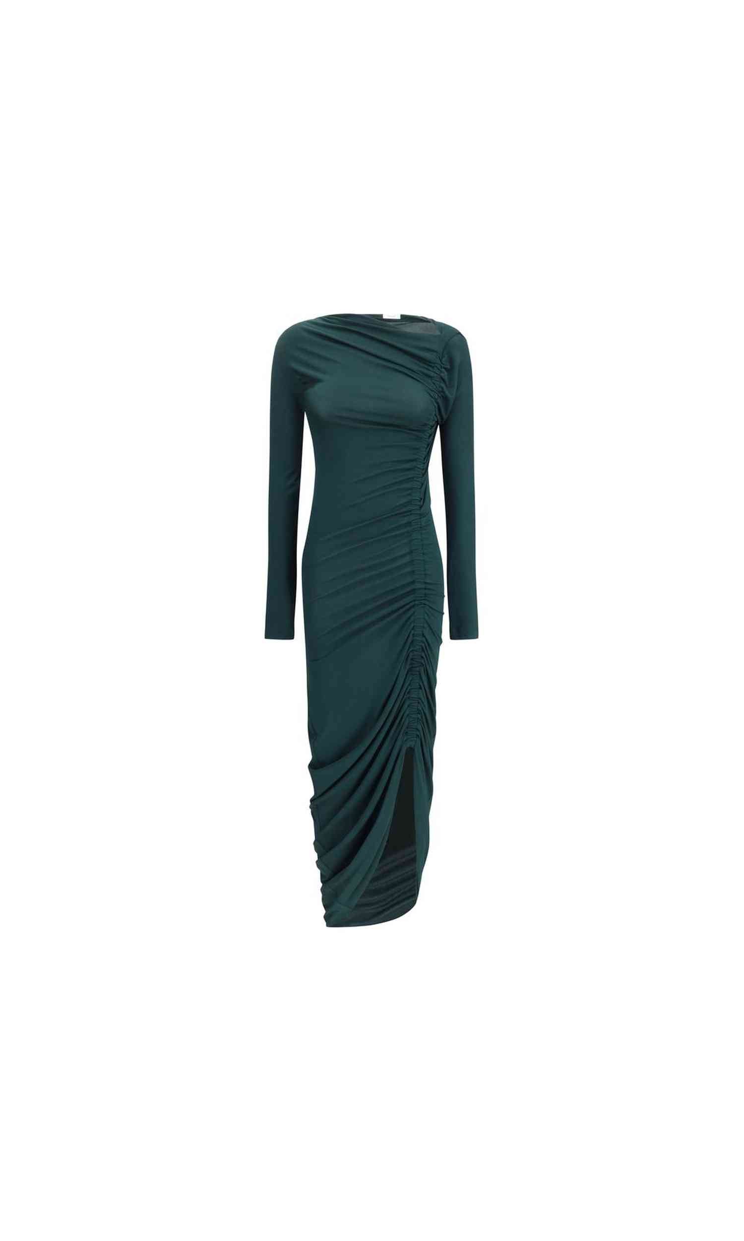 Salvatore Ferragamo Draped Midi Dress Glam Steals