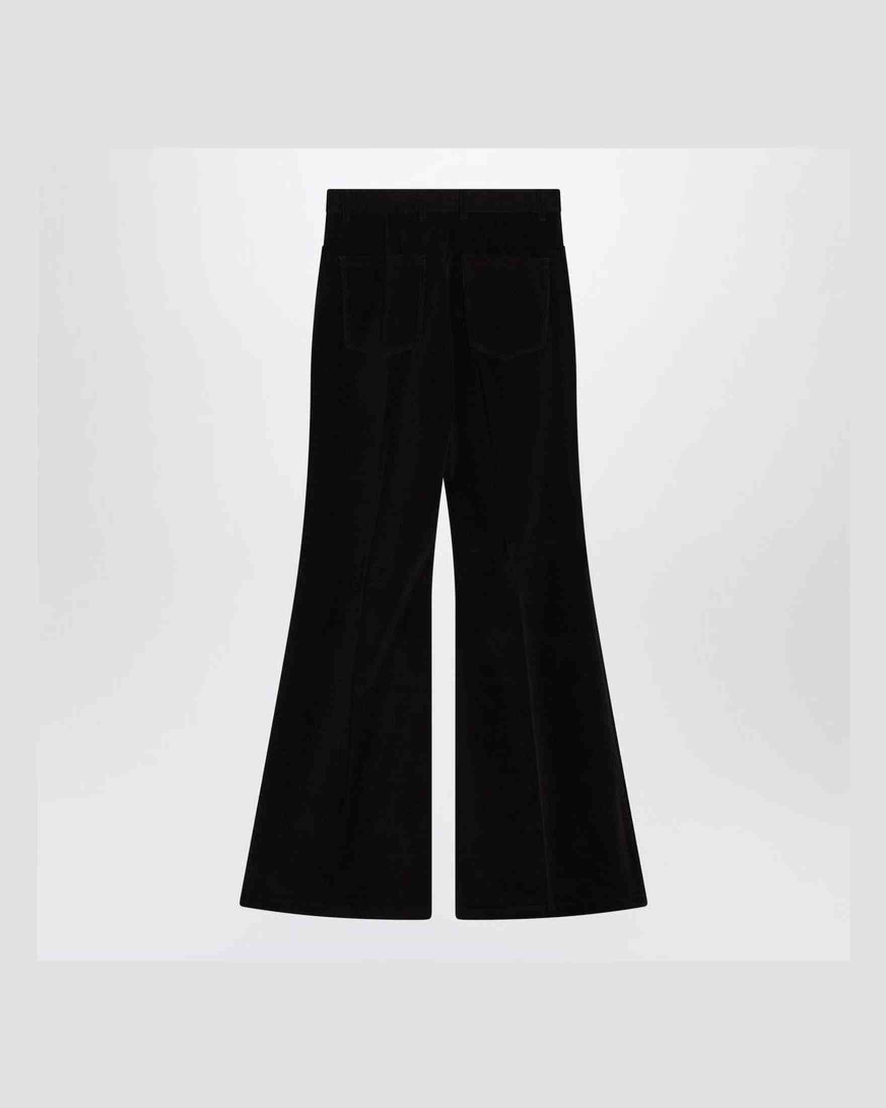 Salvatore Ferragamo Espresso Flared Pant Glam Steals