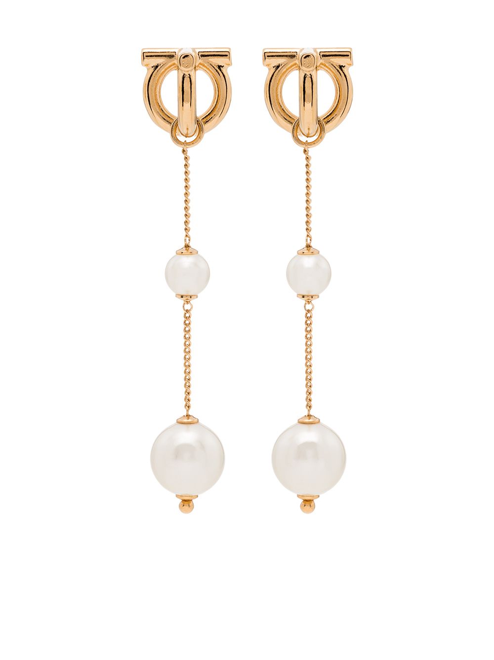 Salvatore Ferragamo Gancini Earrings Glam Steals