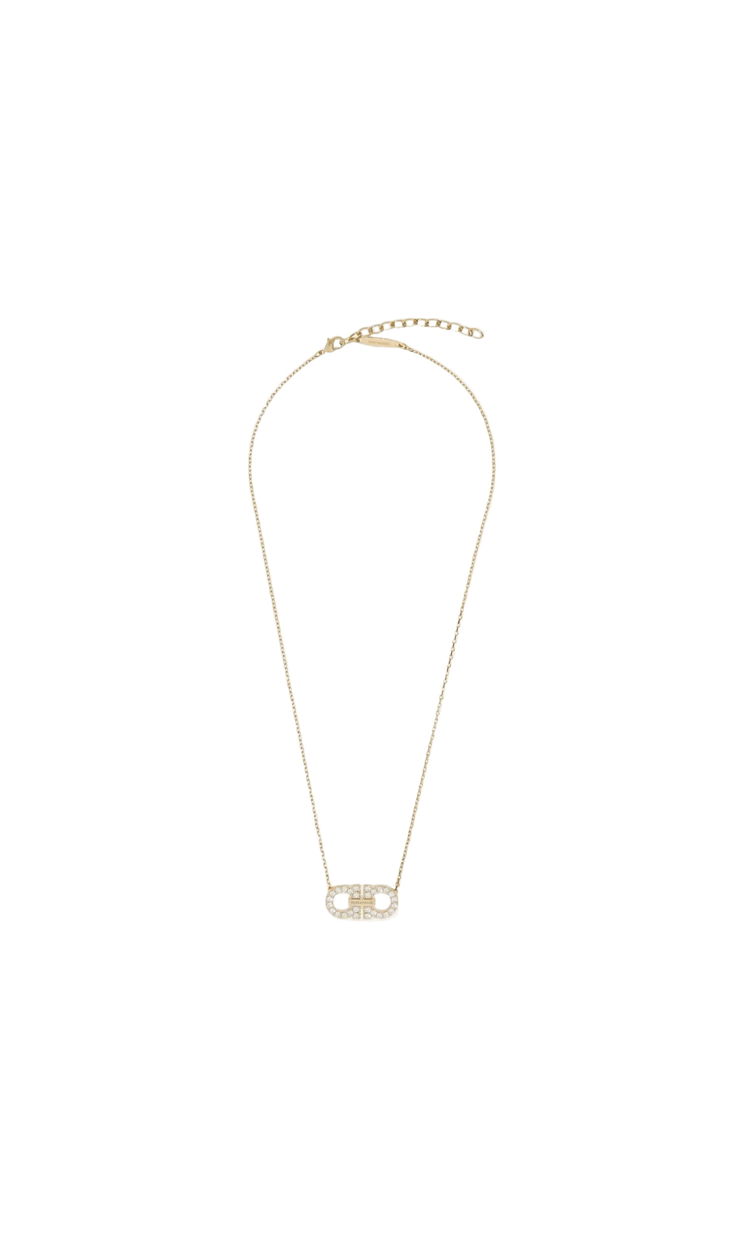 Salvatore Ferragamo Gancini Pendant Necklace Glam Steals