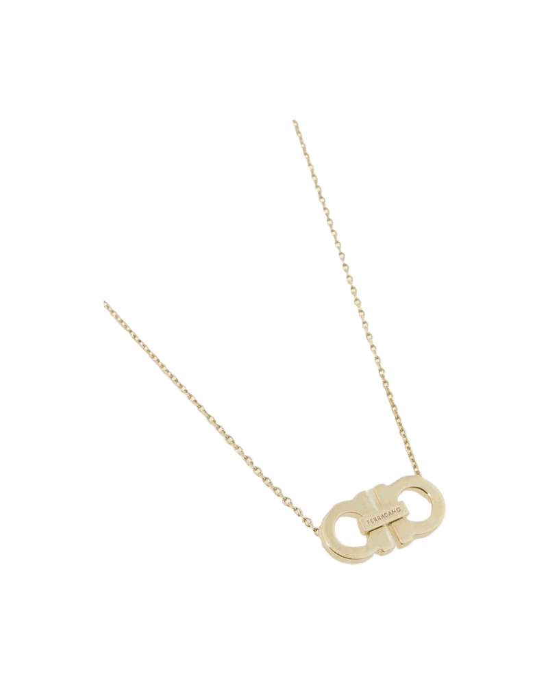 Salvatore Ferragamo Gancini Pendant Necklace Glam Steals