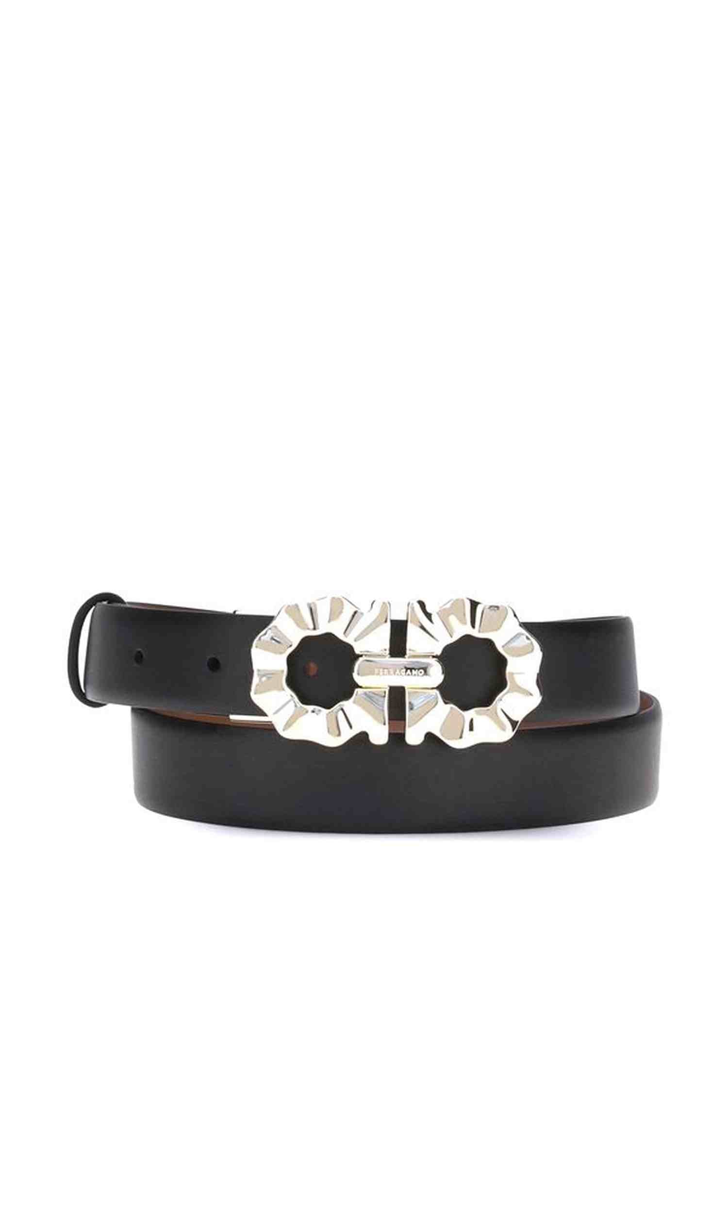 Salvatore Ferragamo Gancini Reversible Belt Glam Steals