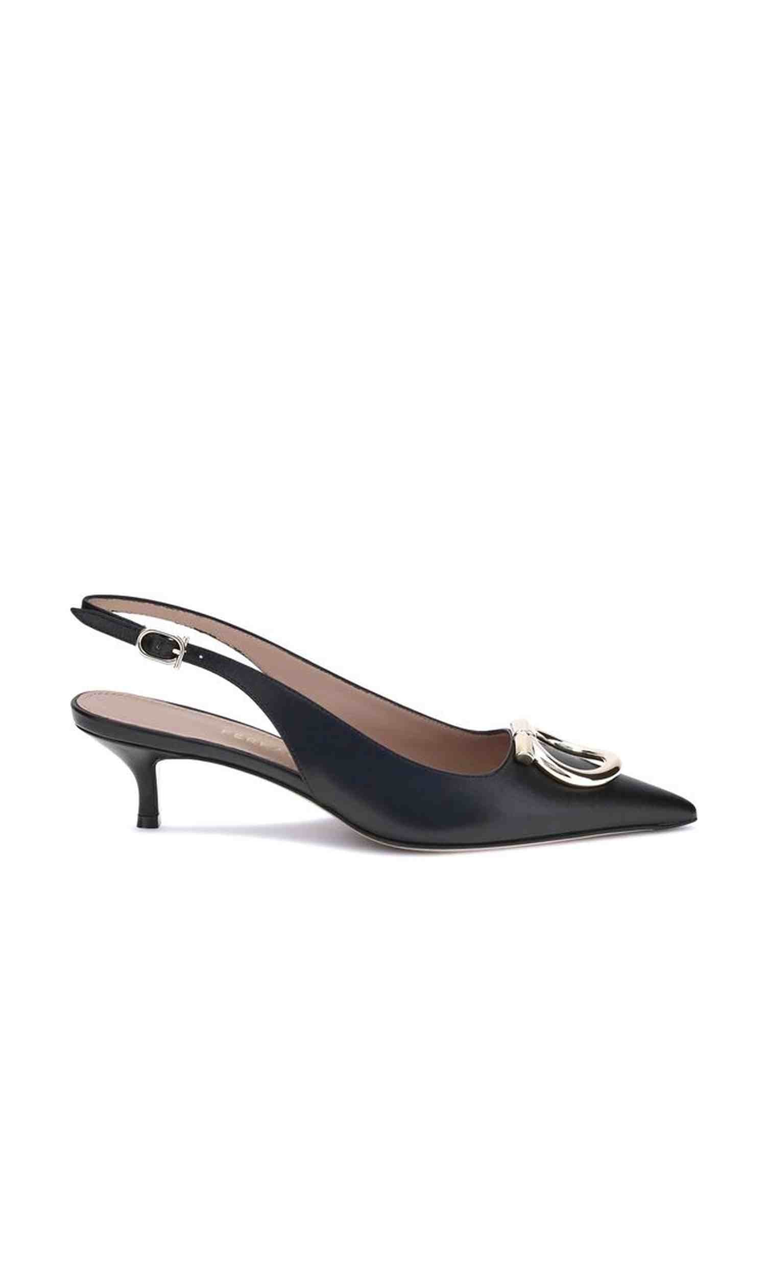 Salvatore Ferragamo Gancini Slingback Pumps Glam Steals