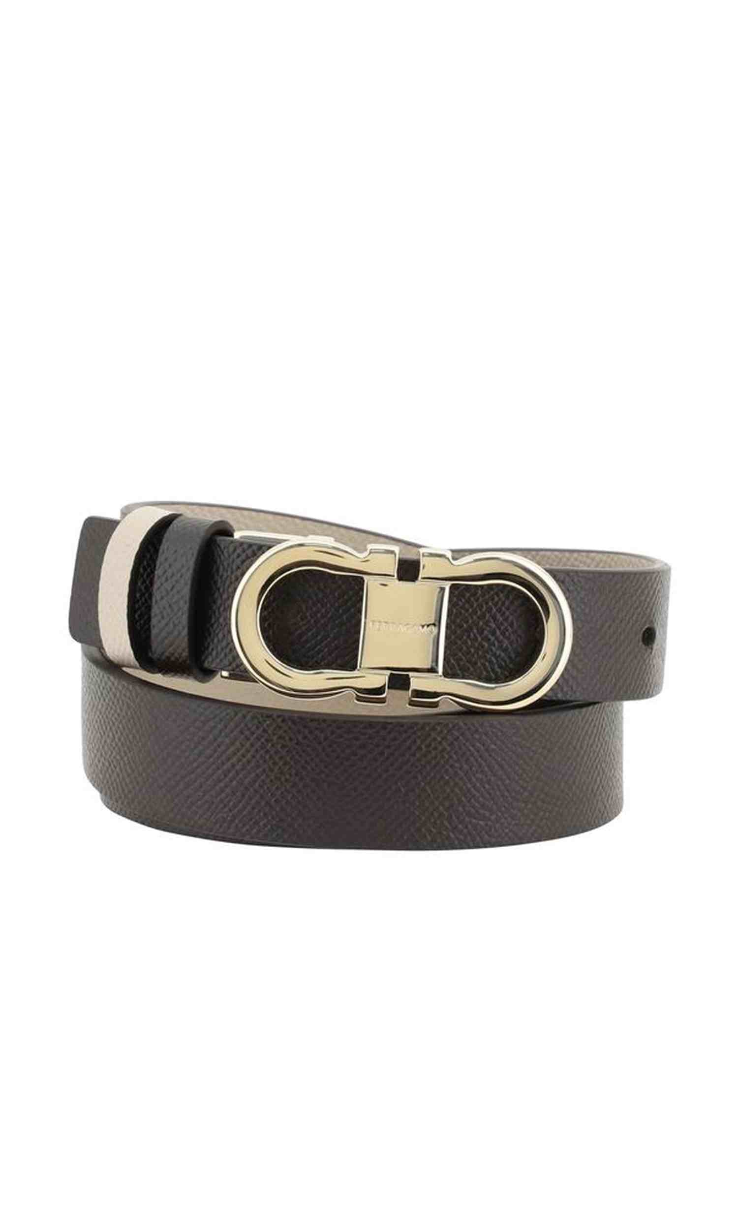 Salvatore Ferragamo Leather Belt Glam Steals