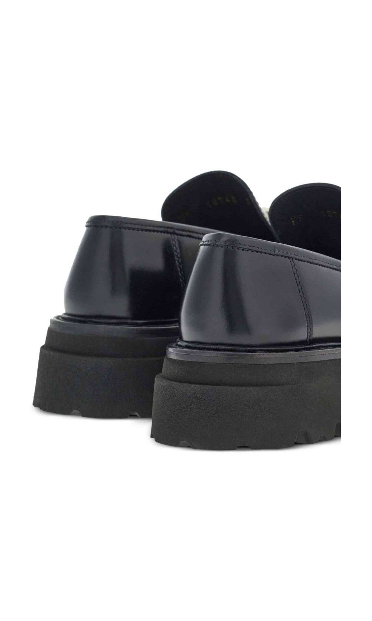 Salvatore Ferragamo Leather Gancini Buckle Loafers Glam Steals