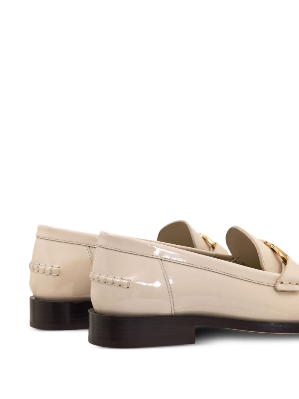 Salvatore Ferragamo Leather Gancini Loafers Glam Steals