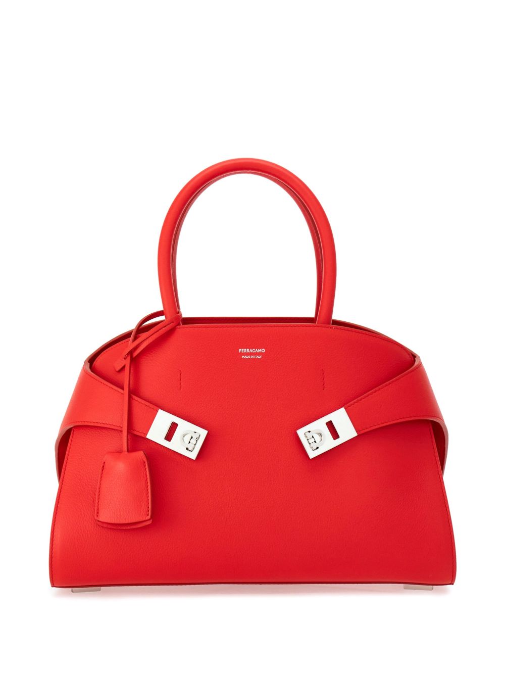 Salvatore Ferragamo Leather Hug Tote Bag Glam Steals