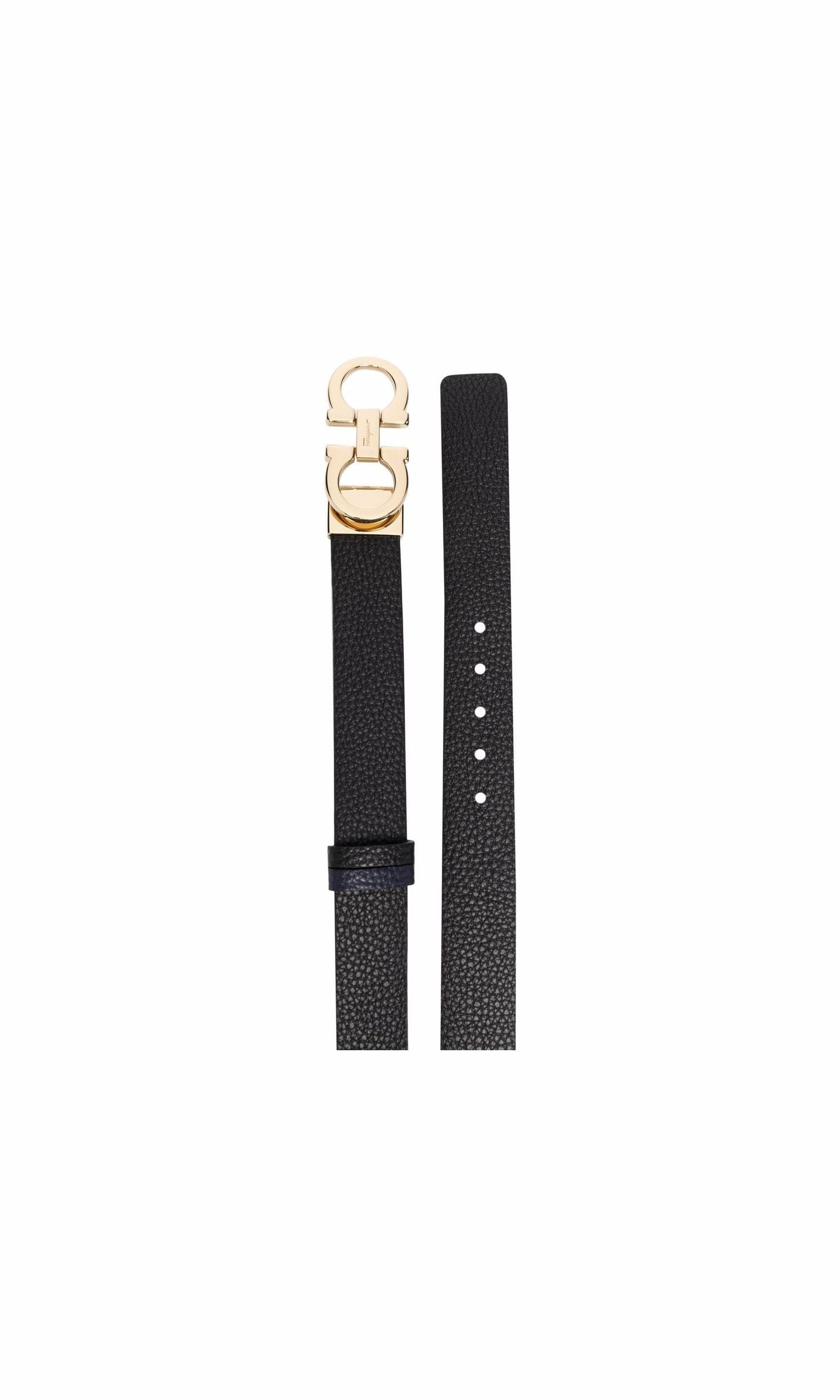 Salvatore Ferragamo Leather Reversible Belt Glam Steals