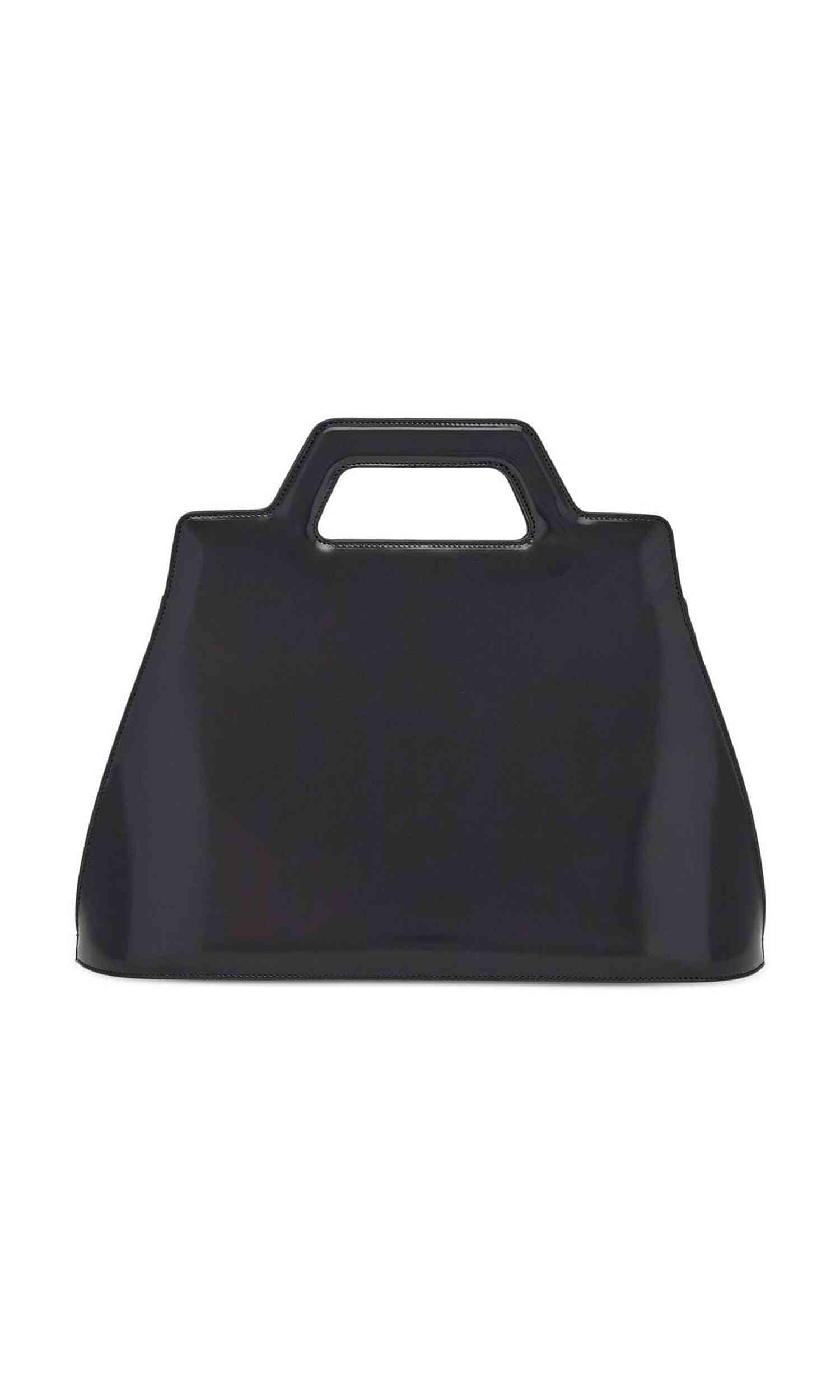 Salvatore Ferragamo Leather Top Handle Tote Bag Glam Steals