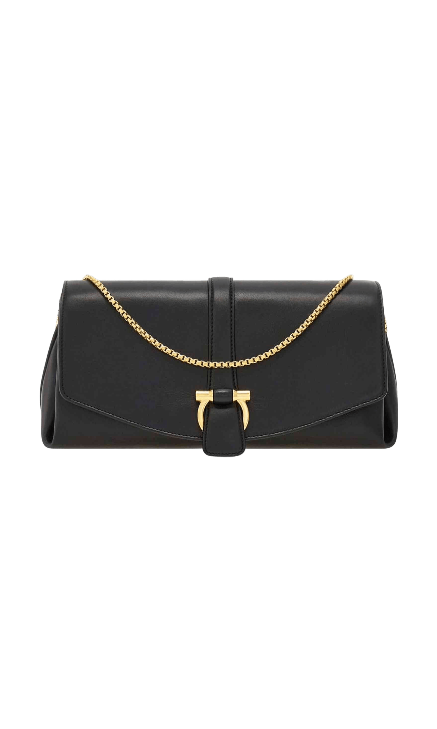 Salvatore Ferragamo Medium Front Flap Soulder Bag Glam Steals