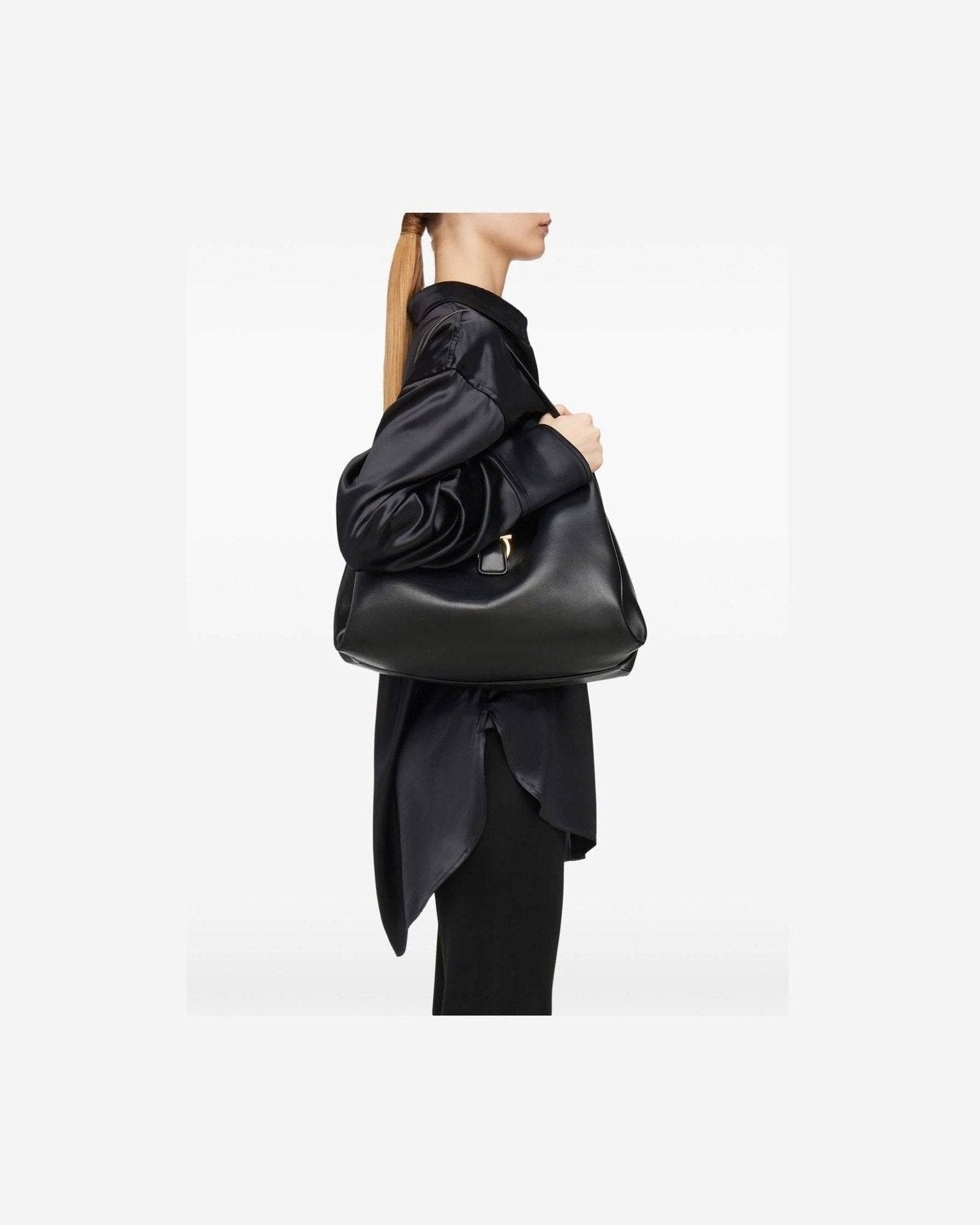 Salvatore Ferragamo Medium Gancini Clasp Tote Bag Glam Steals