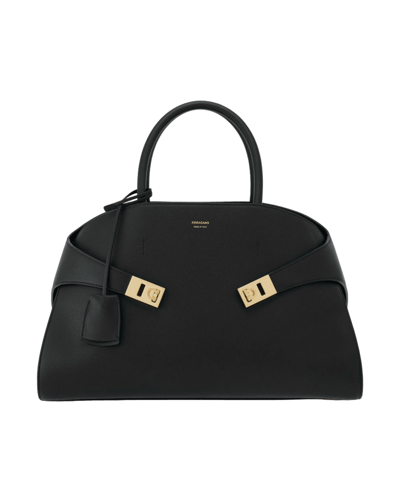 Salvatore Ferragamo Medium Hug Gancini Buckle Tote Bag Glam Steals