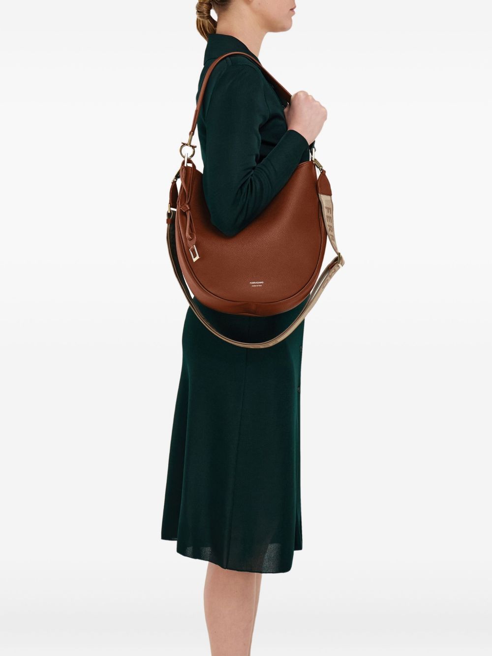 Salvatore Ferragamo North South Hobo Bag Glam Steals