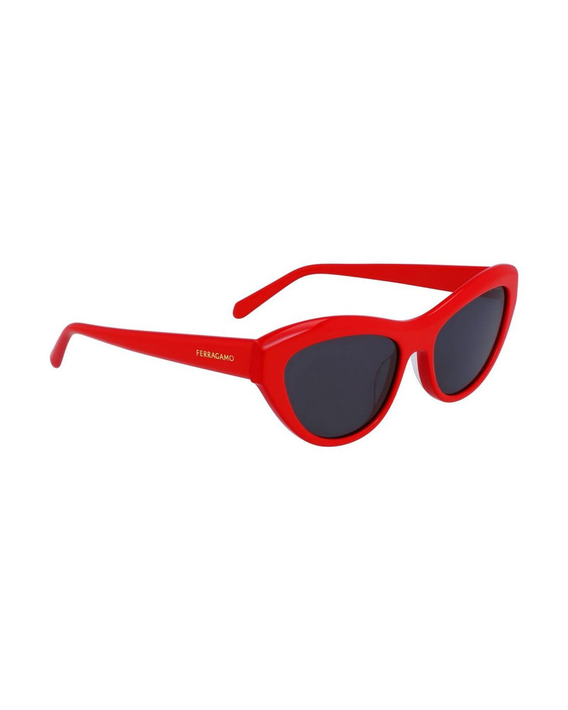 Salvatore Ferragamo Red Acetate Sunglasses Glam Steals