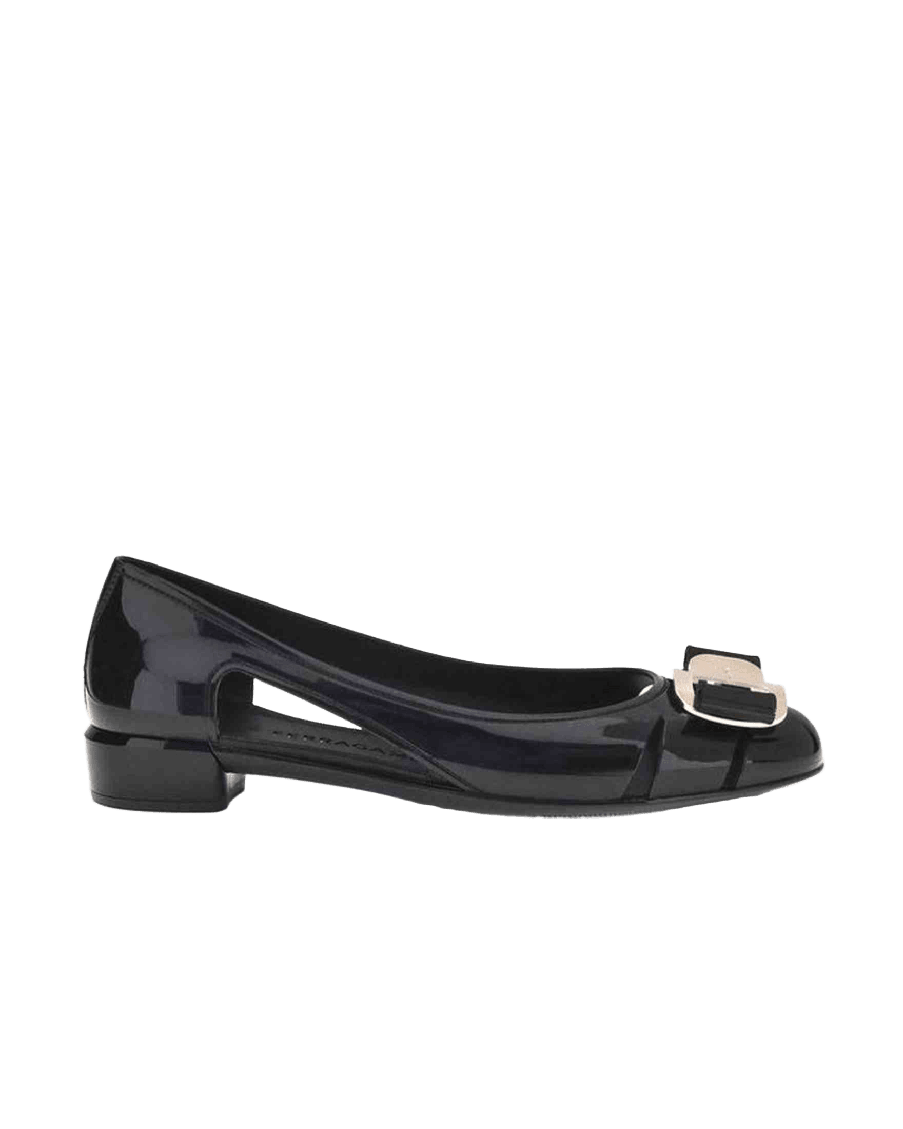 Salvatore Ferragamo Rubber Ballerina Glam Steals