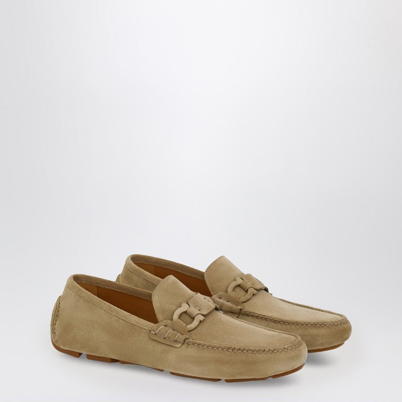 Salvatore Ferragamo Safari Colored Gancini Driver Loafer Glam Steals