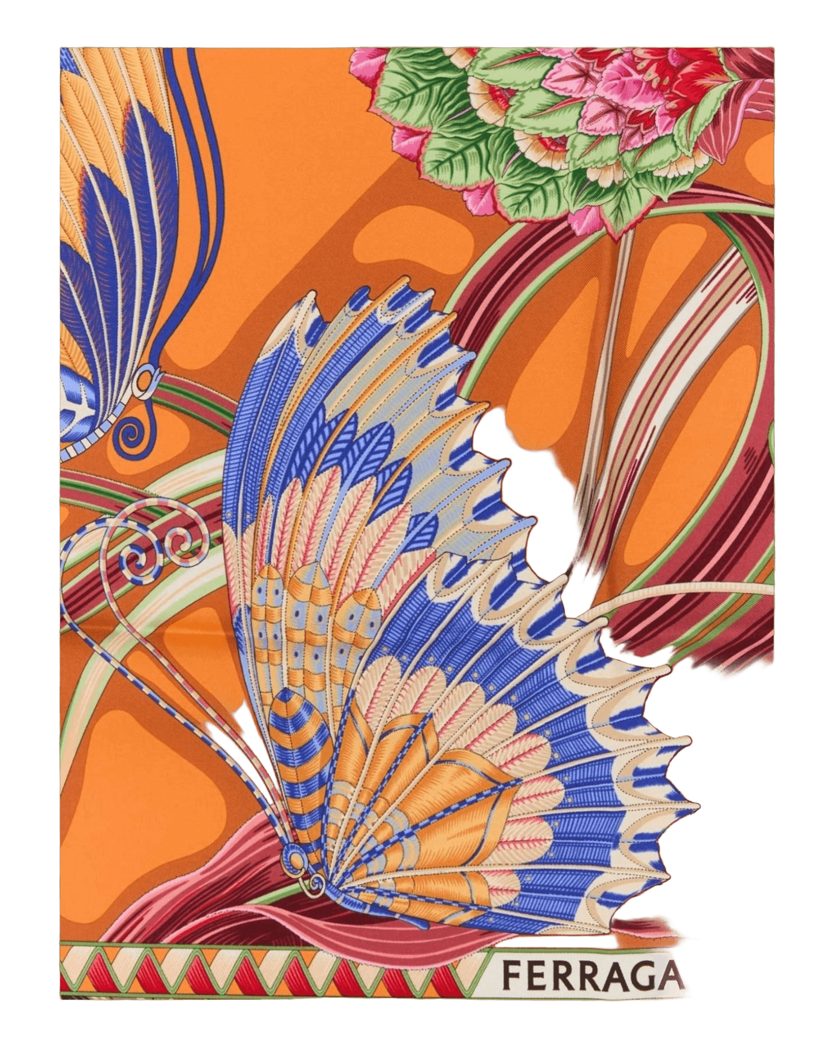 Salvatore Ferragamo Silk Scarf Glam Steals