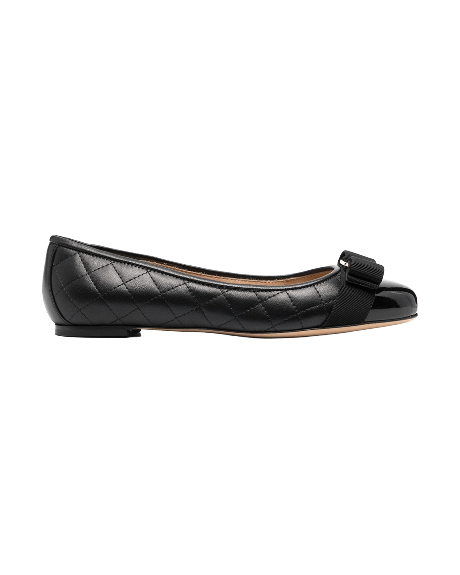 Salvatore Ferragamo Varina Quilted Ballerinas Glam Steals