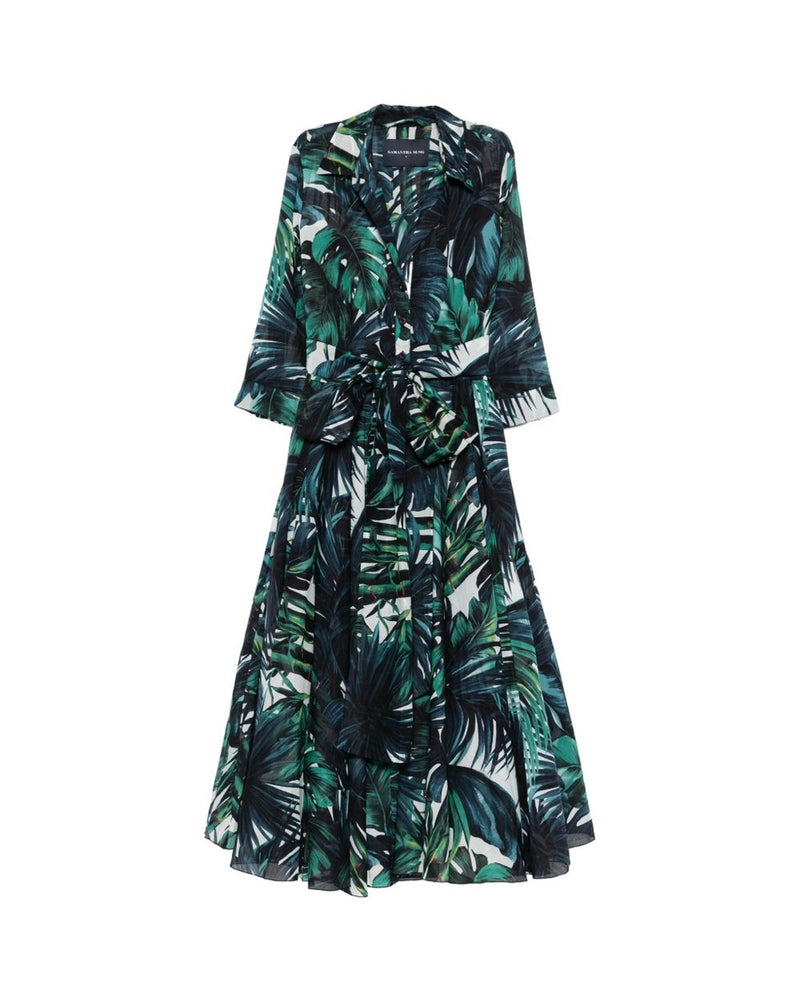 Samantha Sung Cotton Aster Midi Dress Glam Steals