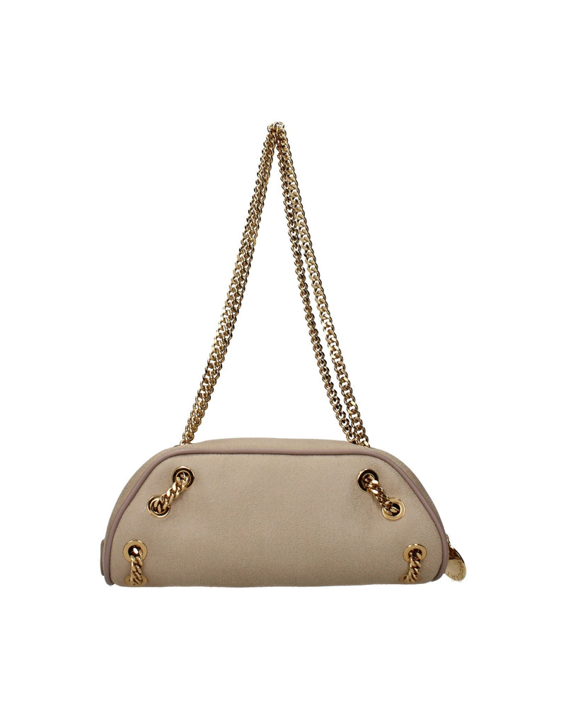 Stella Mccartney Beige Leather Shoulder Bag 