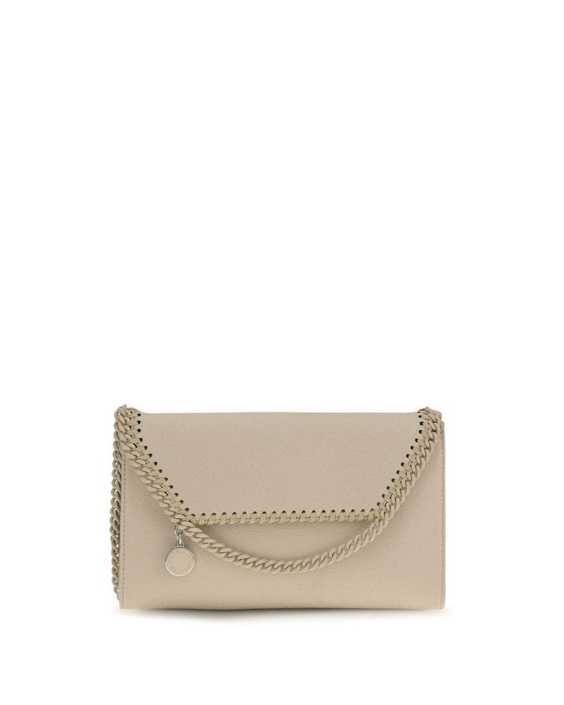 Stella Mccartney Beige Polyester Shoulder Bag Glam Steals