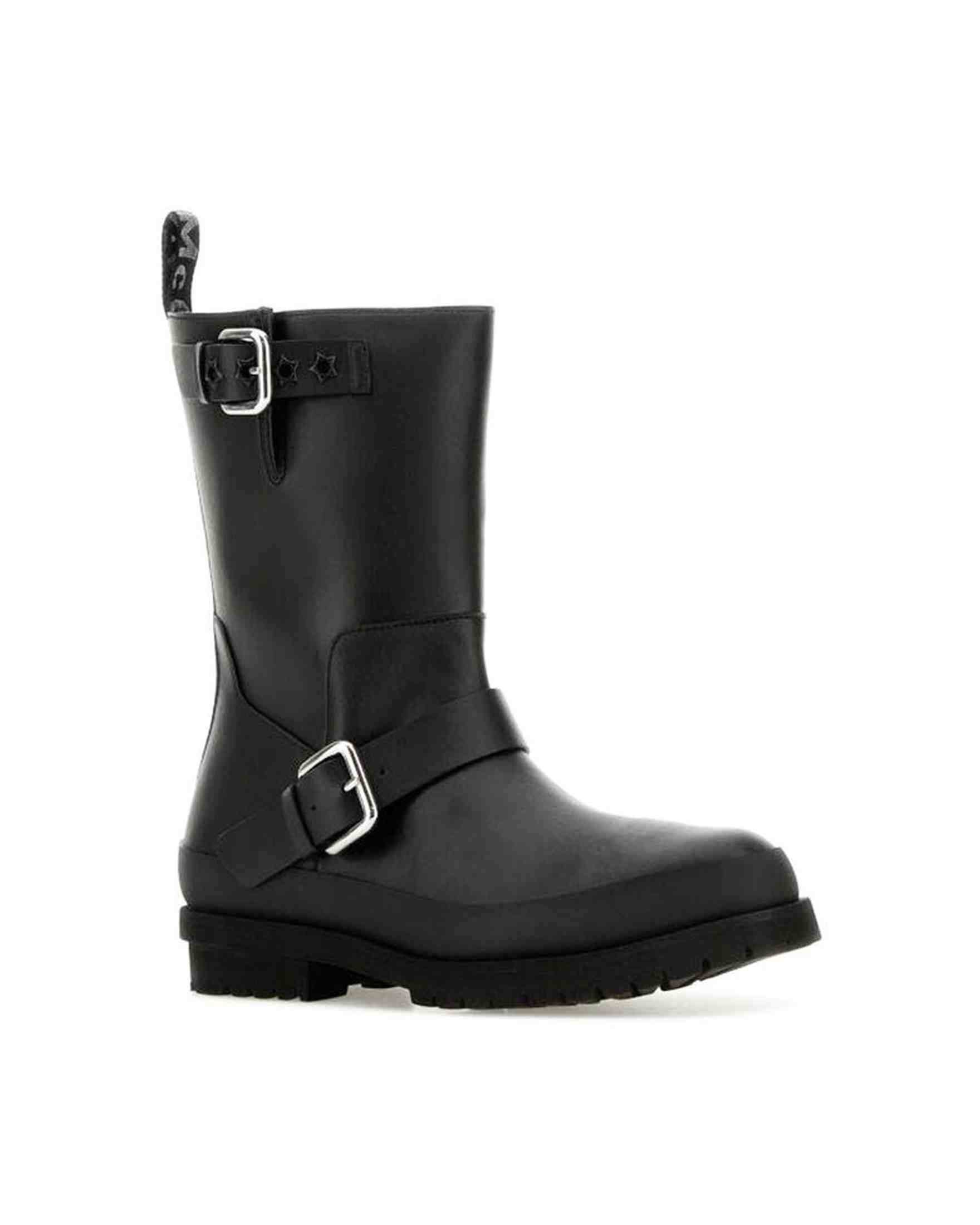 Stella Mccartney Black Alter Mat Trace Ankle Boots Glam Steals