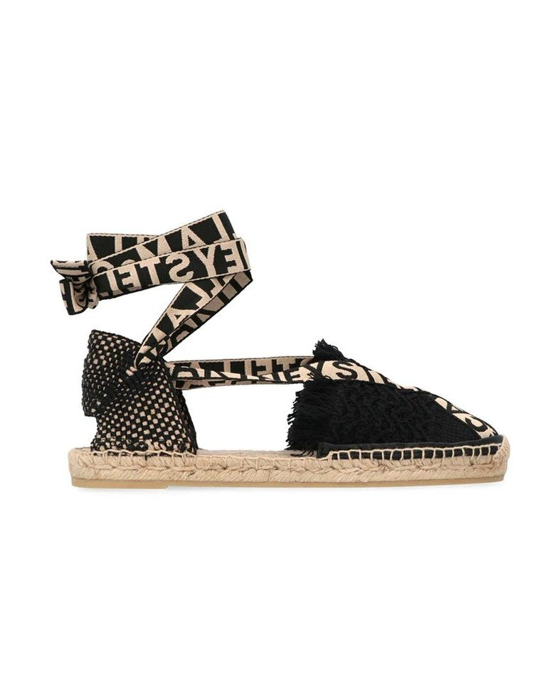 Stella Mccartney Black Canvas Espadrilles Glam Steals