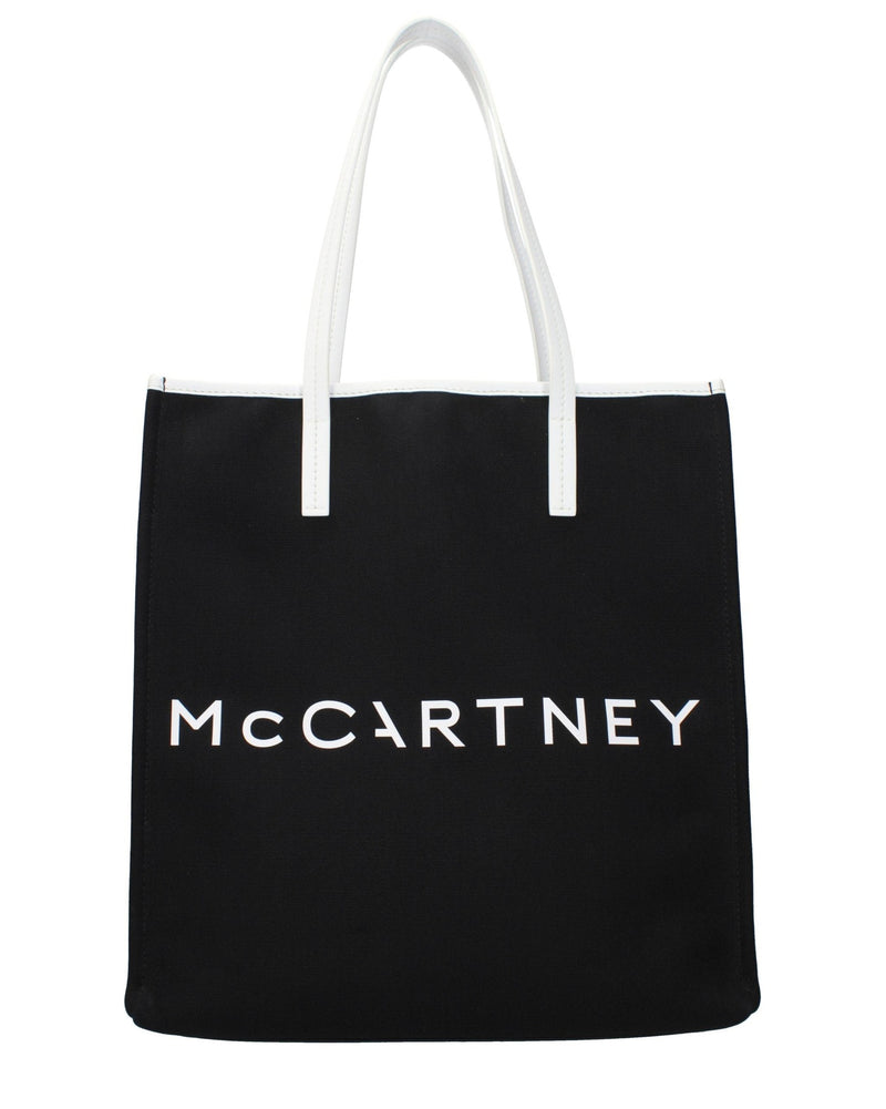 Stella Mccartney Black Fabric Shoulder Bag Glam Steals