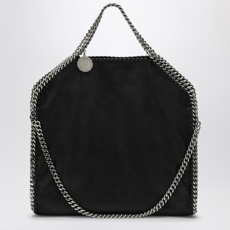 Stella Mccartney Black Falabella Fold Over Bag Glam Steals