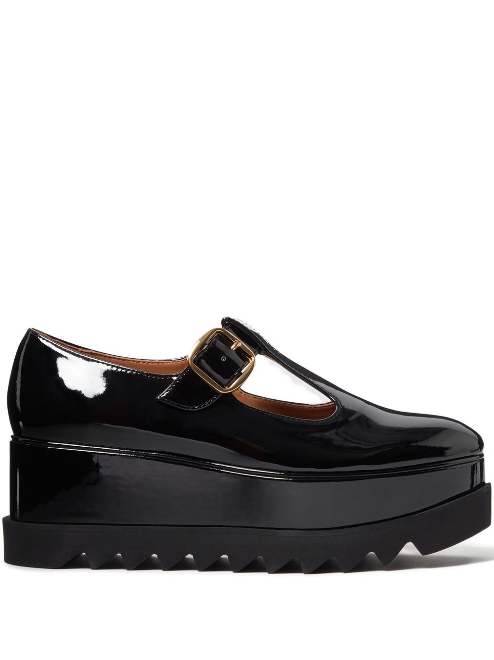 Stella Mccartney Black Flat Shoes Glam Steals