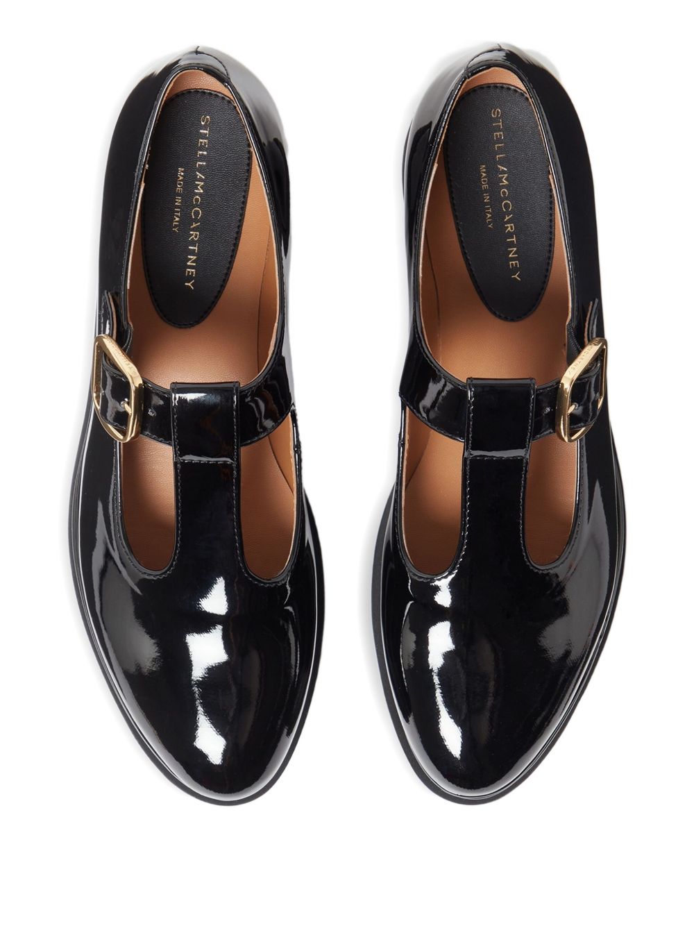 Stella Mccartney Black Flat Shoes Glam Steals