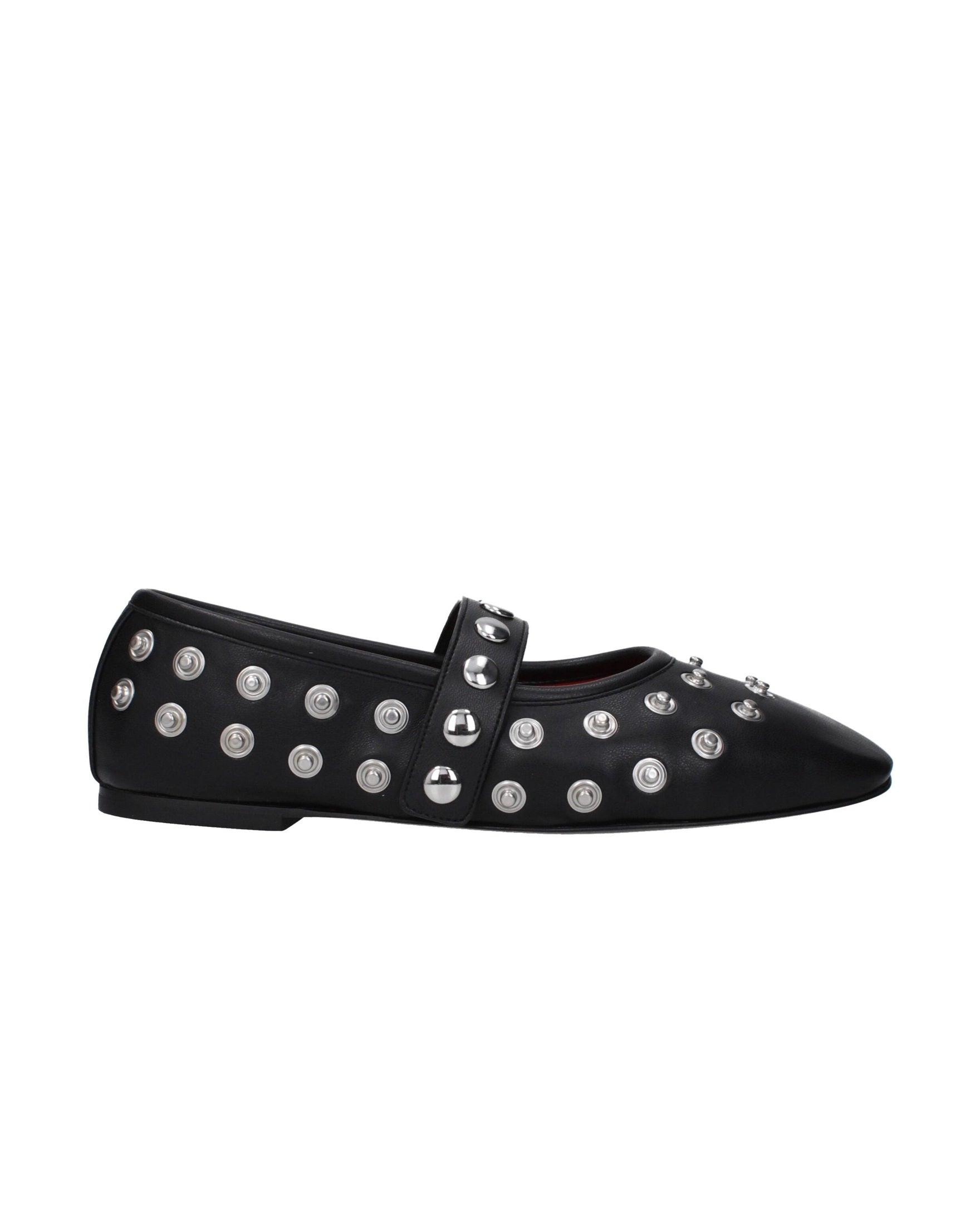 Stella Mccartney Black Leather Ballet Flats Glam Steals