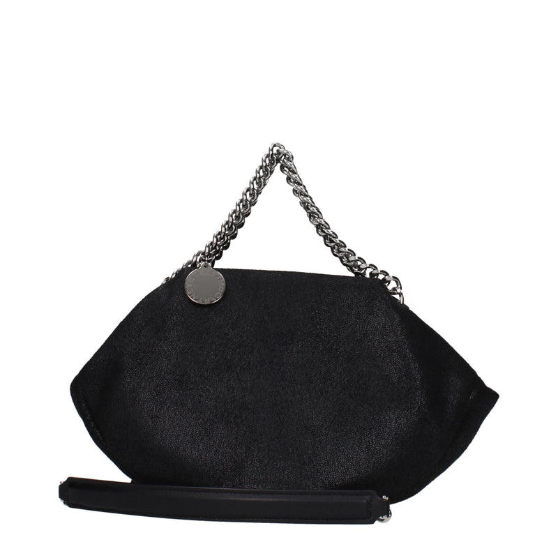 Stella Mccartney Black Leather Handbag Glam Steals