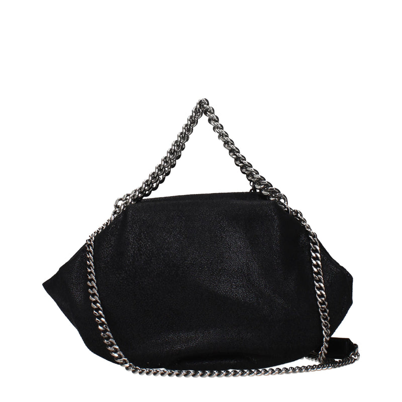 Stella Mccartney Black Leather Handbag Glam Steals