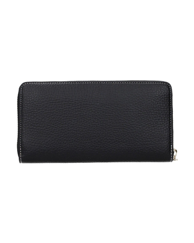 Stella Mccartney Black Leather Wallet 