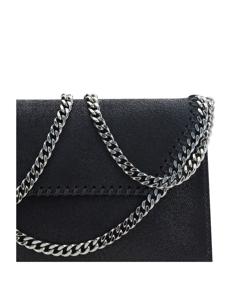 Stella Mccartney Black Polyester Shoulder Bag Glam Steals