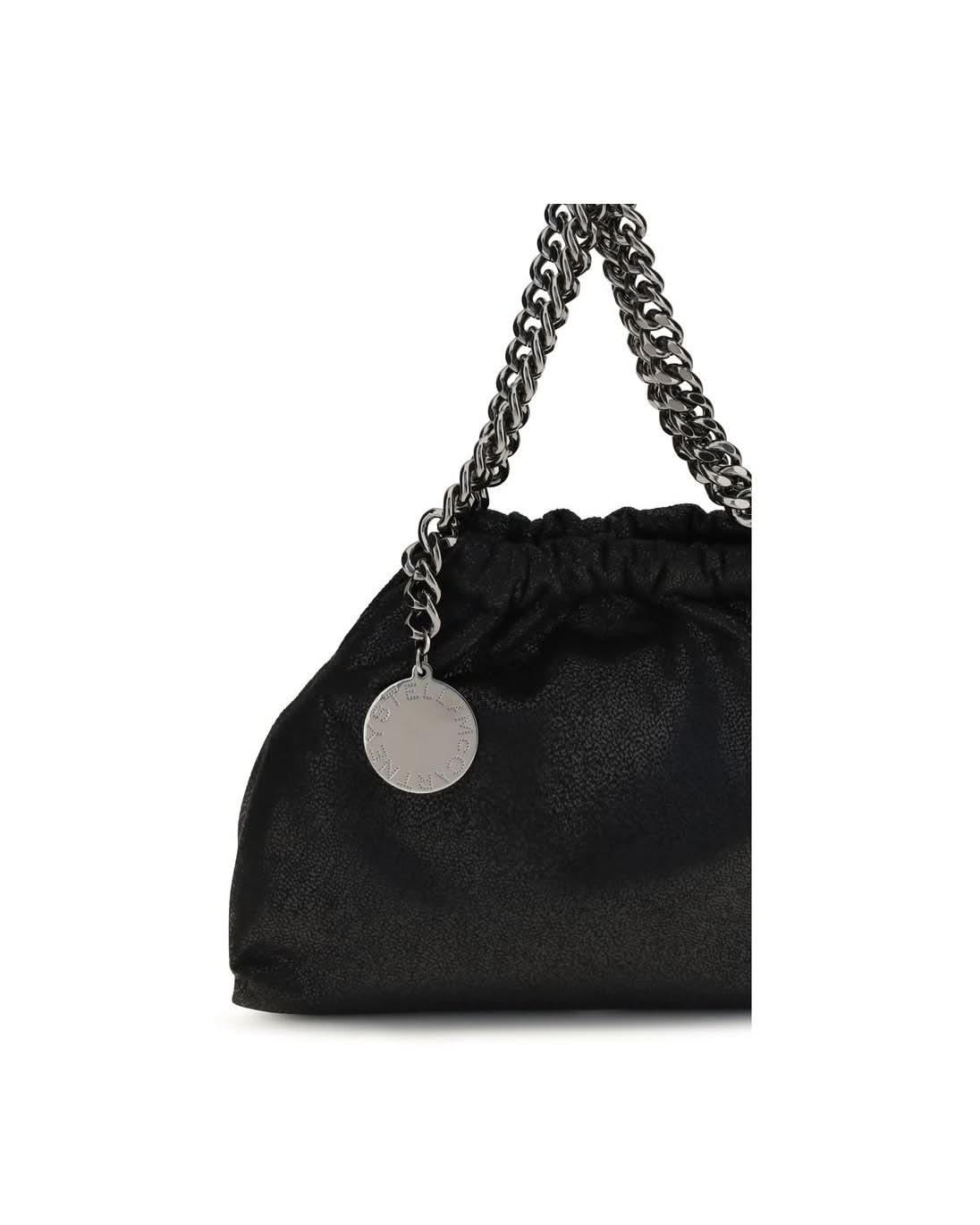 Stella Mccartney Black Polyester Shoulder Bag Glam Steals